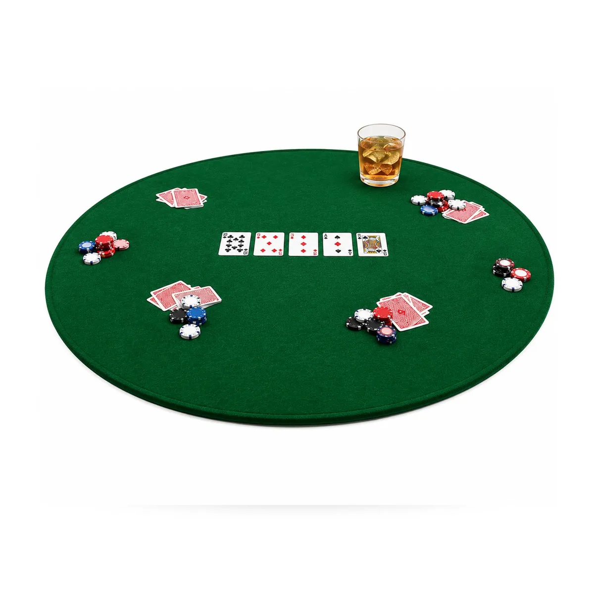 Altatac Altatac Green Felt Table Cover 36 to 42 inch — product photo