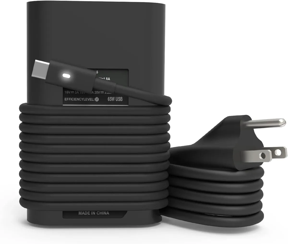 GCROWN GCROWN 65W USB-C Laptop Charger 100-240V 50-60Hz — product photo