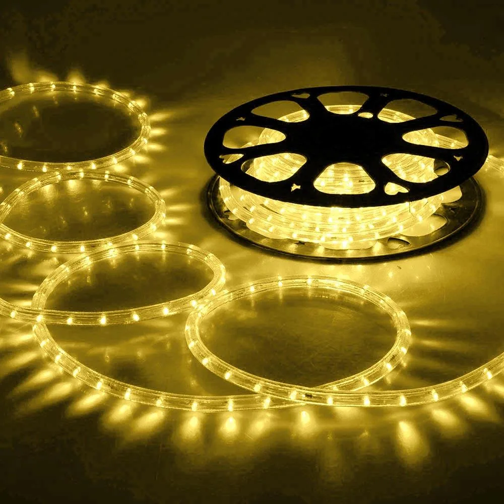 Yescom USA, Inc. Yescom USA, Inc. 11DEL001-R150F-01 150 Ft LED Rope Light Holiday Warm White — product photo