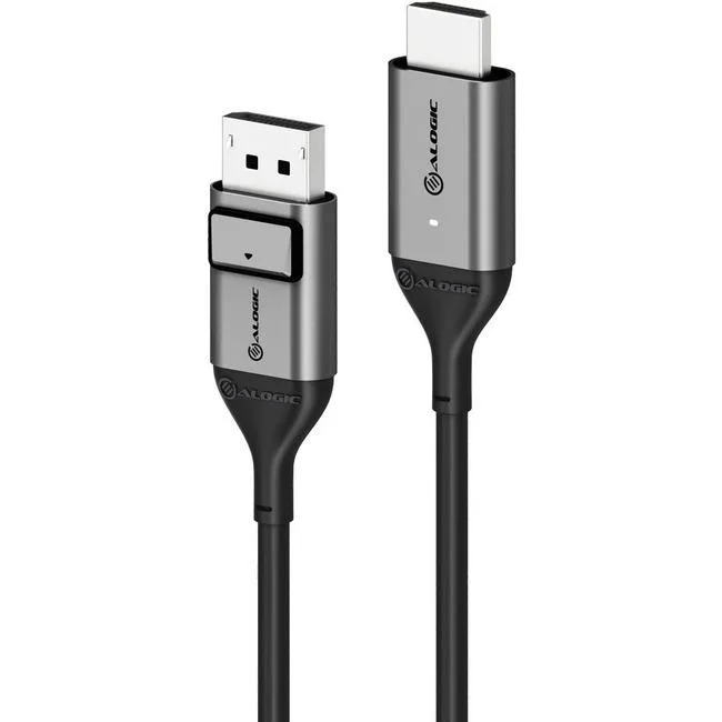 ALOGIC ALOGIC ULDPHD02-SGR DisplayPort to HDMI cable 2m 4K 60Hz — product photo
