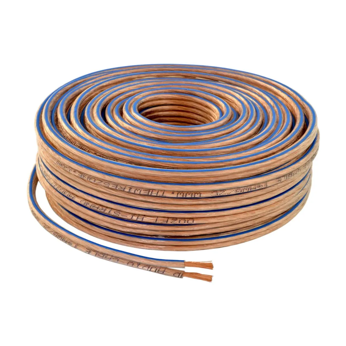 The Wires Zone The Wires Zone 16 Gauge 2 Conductor Clear 100ft Speaker Wire — product photo