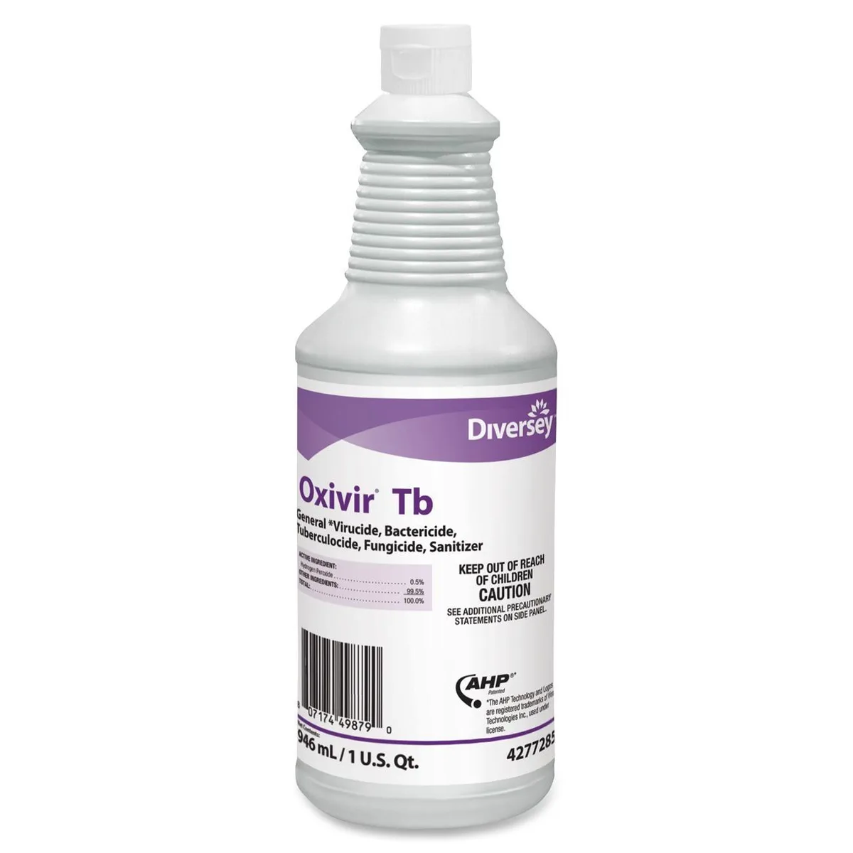 JohnsonDiversey JohnsonDiversey 4277285 Oxivir Tb Disinfectant Cleaner 32oz Spray Pack of 12 — product photo