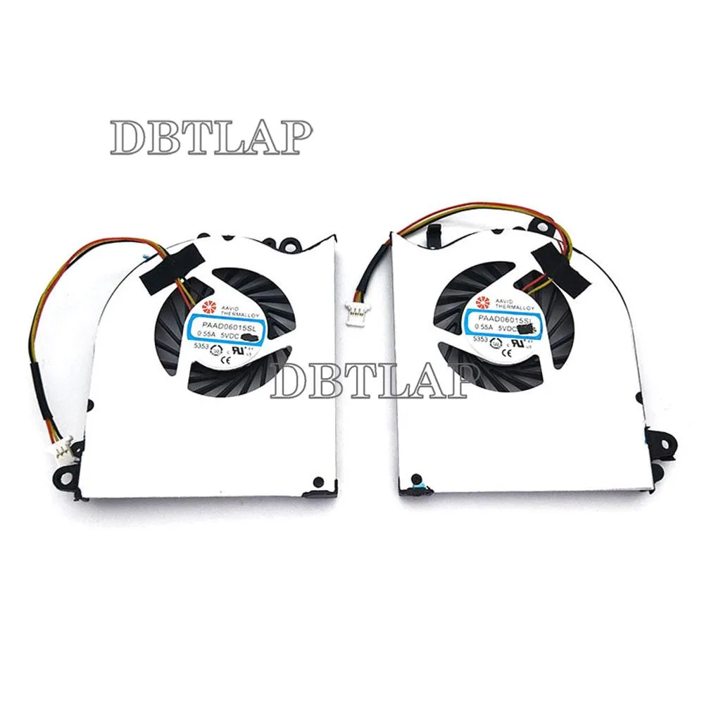 DBTLAP DBTLAP laptop cooling fan PAAD06015SL N293 N294 5V 0.55A — product photo