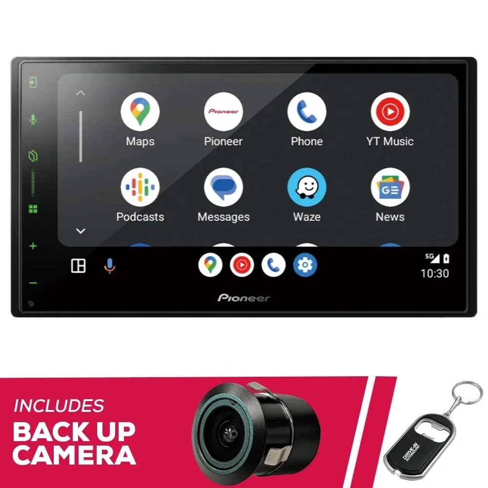 Pioneer Pioneer DMH-2000NEX 6.8" receiver with backup bullet camera — product photo