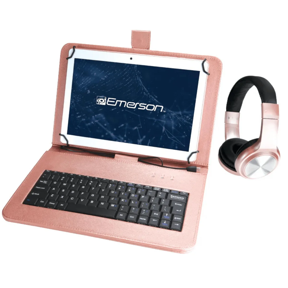 Emerson Emerson EID-1050-RG 10.1" Tablet Combo Rose Gold — product photo