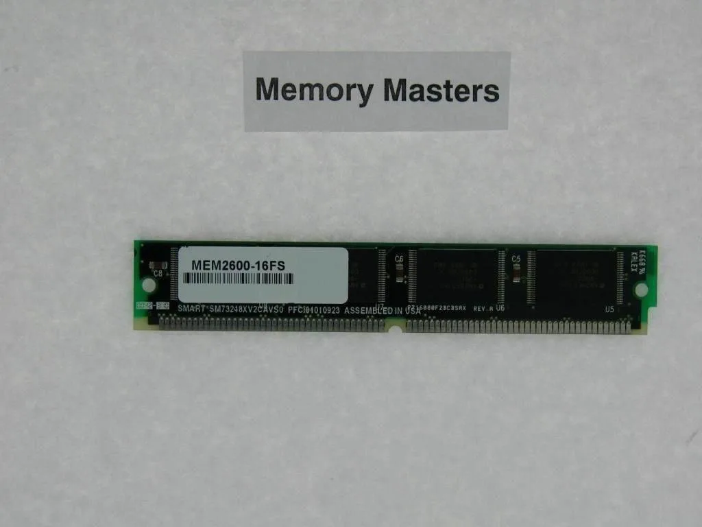Simmtec, Inc Simmtec, Inc 16MB Flash SIMM for 2600 Series memory card — product photo