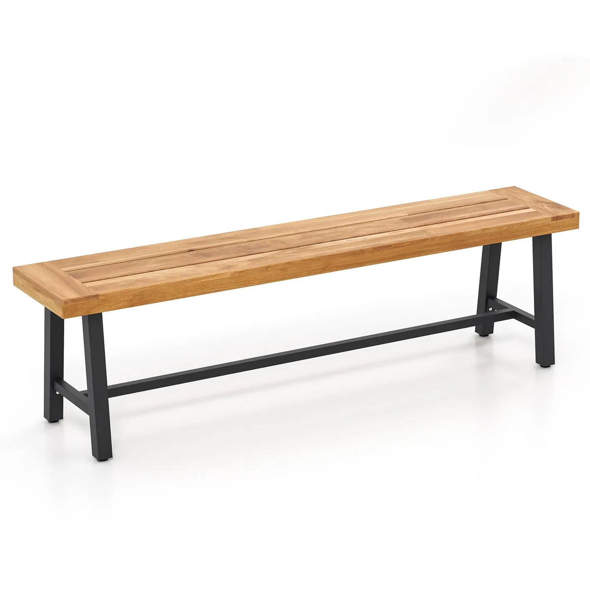 SlickBlue SlickBlue 3-Person Acacia Patio Bench Natural — product photo