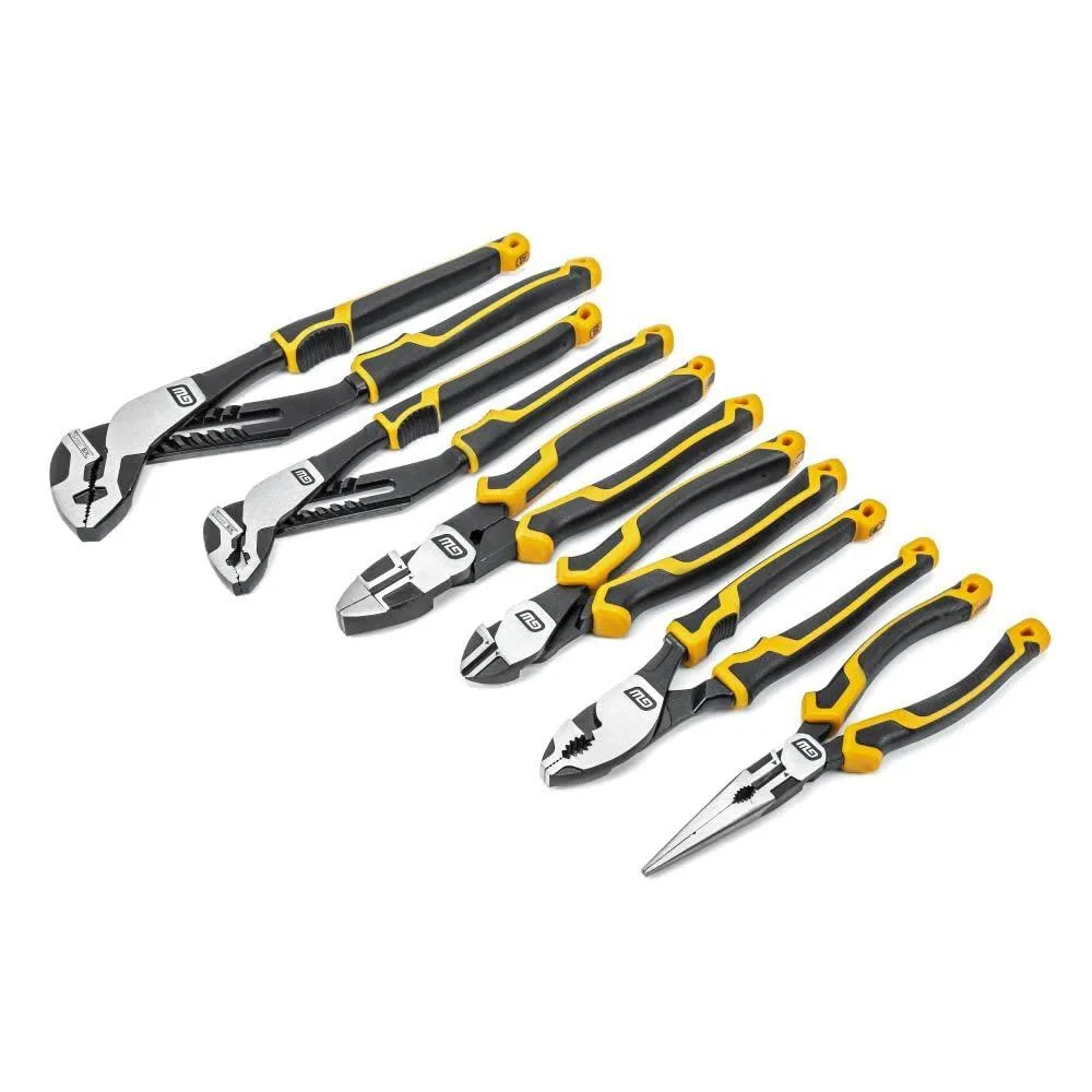 Blue Klein Tools rivet nut setter kit in plastic case with steel handles and neoprene strap