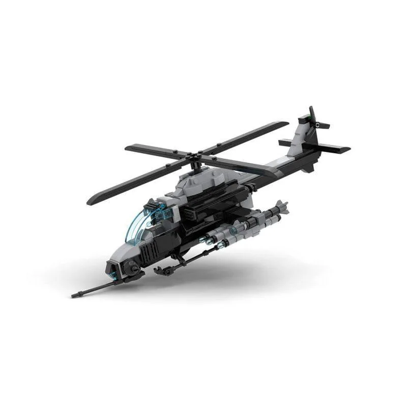 ZITIANYOUBUILD ZITIANYOUBUILD MOC-217189 AH-1 Colibri Building Blocks Set 431PCS — product photo