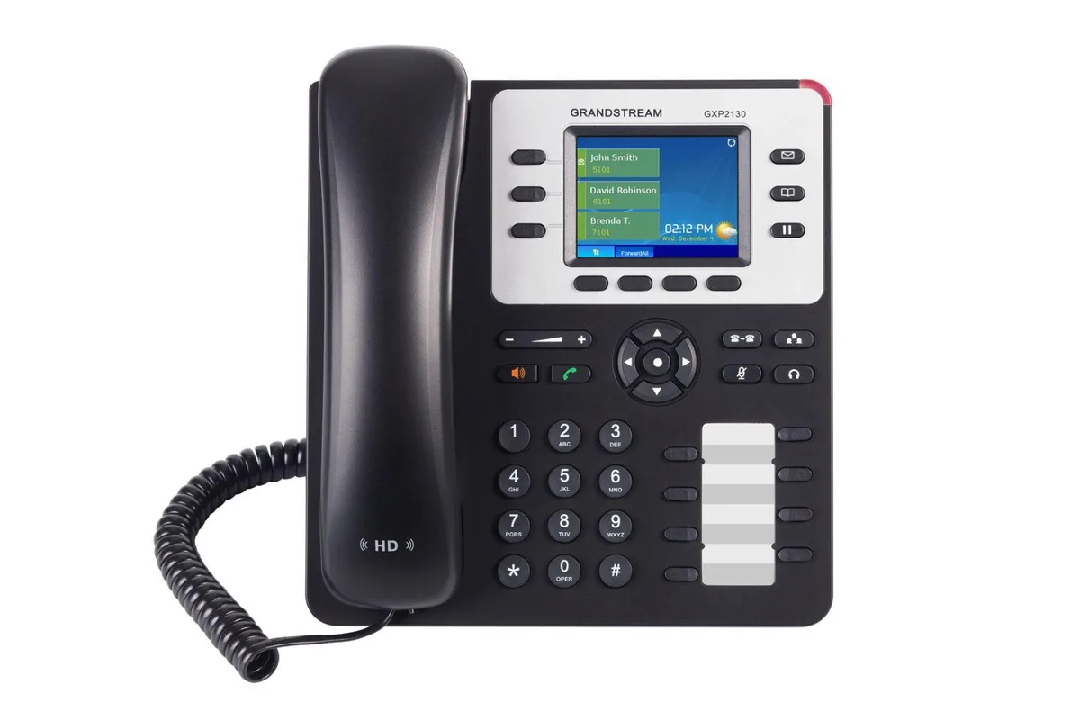 Grandstream Grandstream GXP2130v2 3 Line VoIP Phone 2.8in Color LCD Bluetooth EHS — product photo