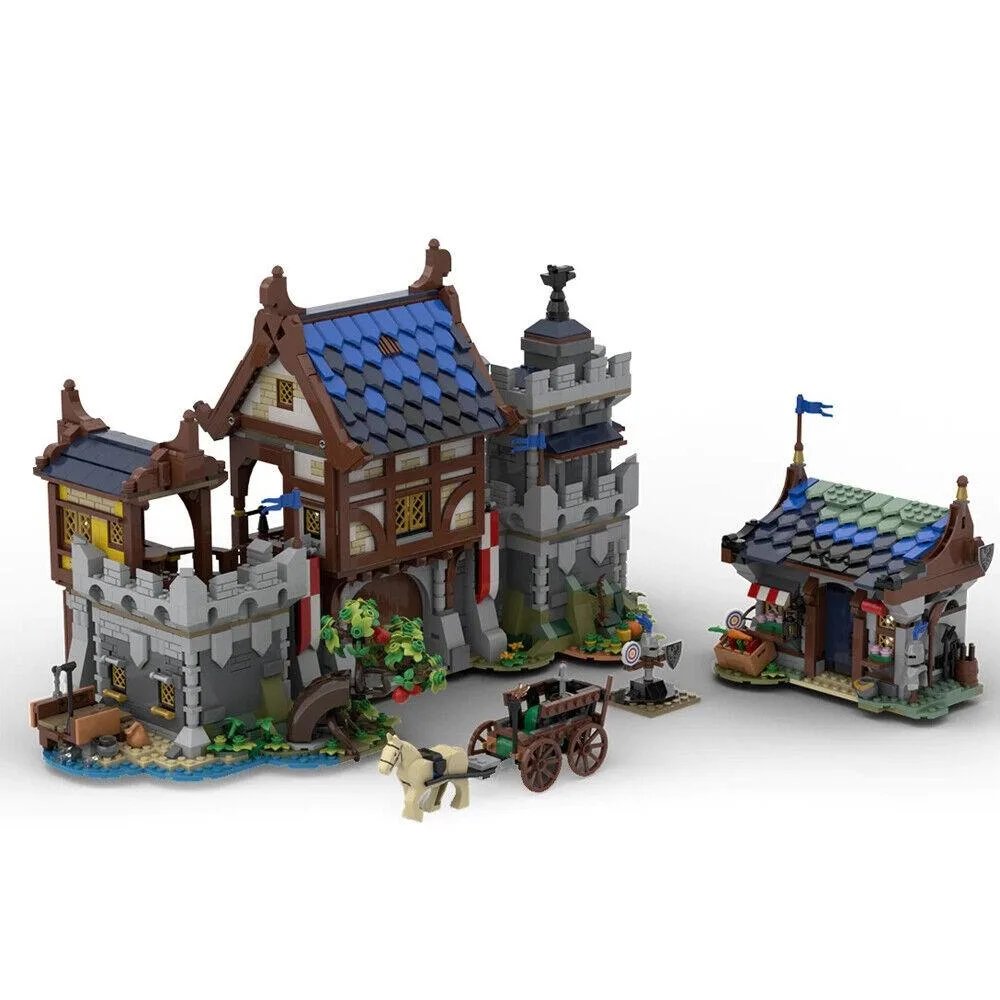 ZITIANYOUBUILD ZITIANYOUBUILD MOC-114472 3033 Parts Medieval Castle Gate Alternate Build — product photo