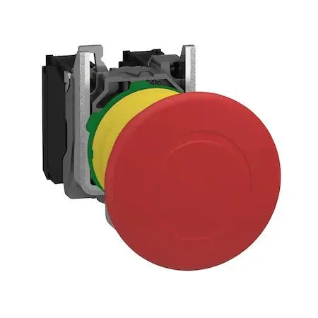 Schneider Electric Schneider Electric XB5AT845 Emergency Stop Button 22 mm 1NO/1NC Red — product photo