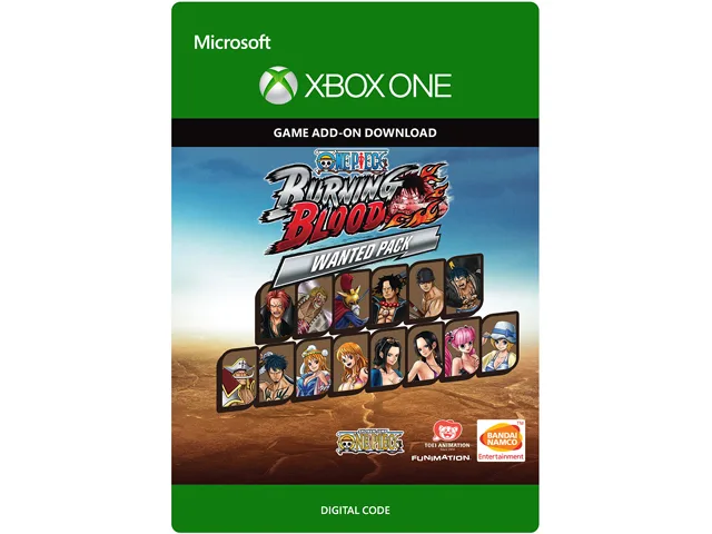 Bandai Namco Entertainment America Inc Bandai Namco Entertainment America Inc 7D4-00133 One Piece Burning Blood WANTED Pack downloadable game — product photo