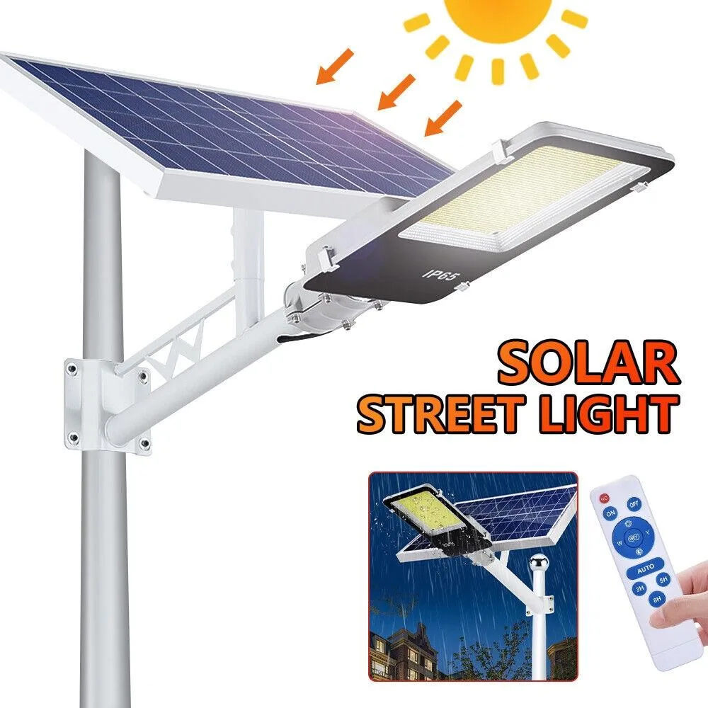 PFCTART PFCTART Solar Street Light 5000W + Pole + Remote — product photo