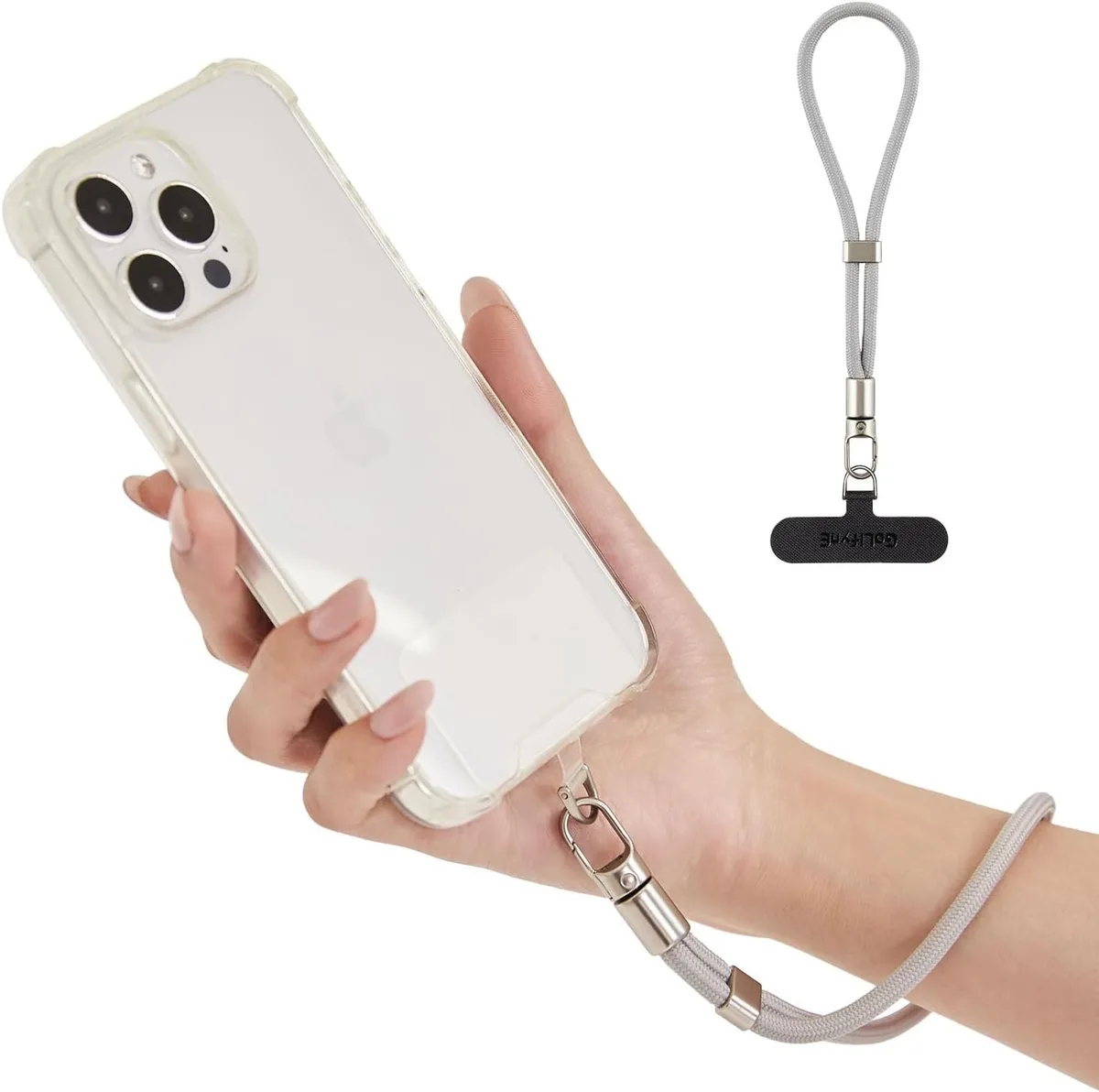 MCHOSE MCHOSE Phone Wrist Strap 6mm Lanyard Light Gray — product photo