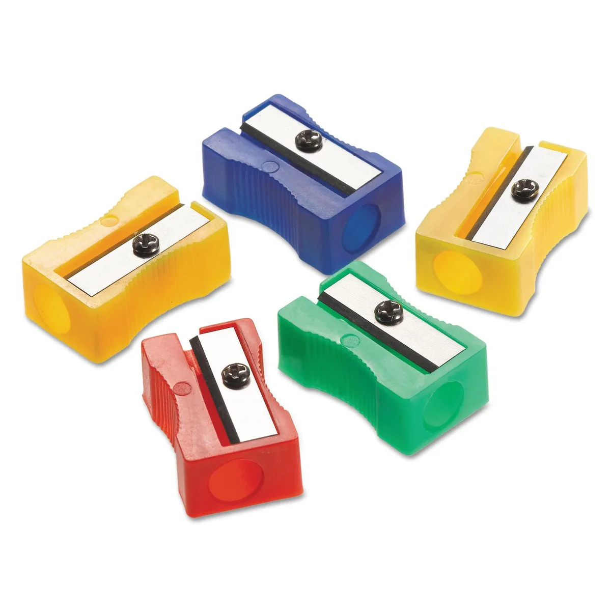 Acme United Acme United 15993 Westcott Manual Pencil Sharpeners Assorted 24 Pack — product photo
