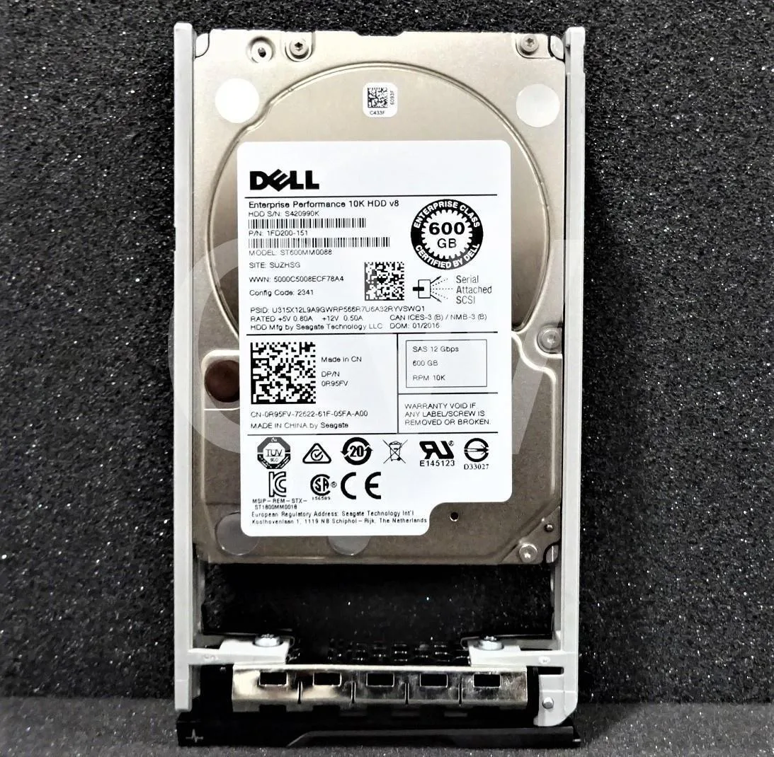 DELL DELL ST600MM0088 600GB 10000RPM SAS 12Gbps 2.5" internal hard drive — product photo