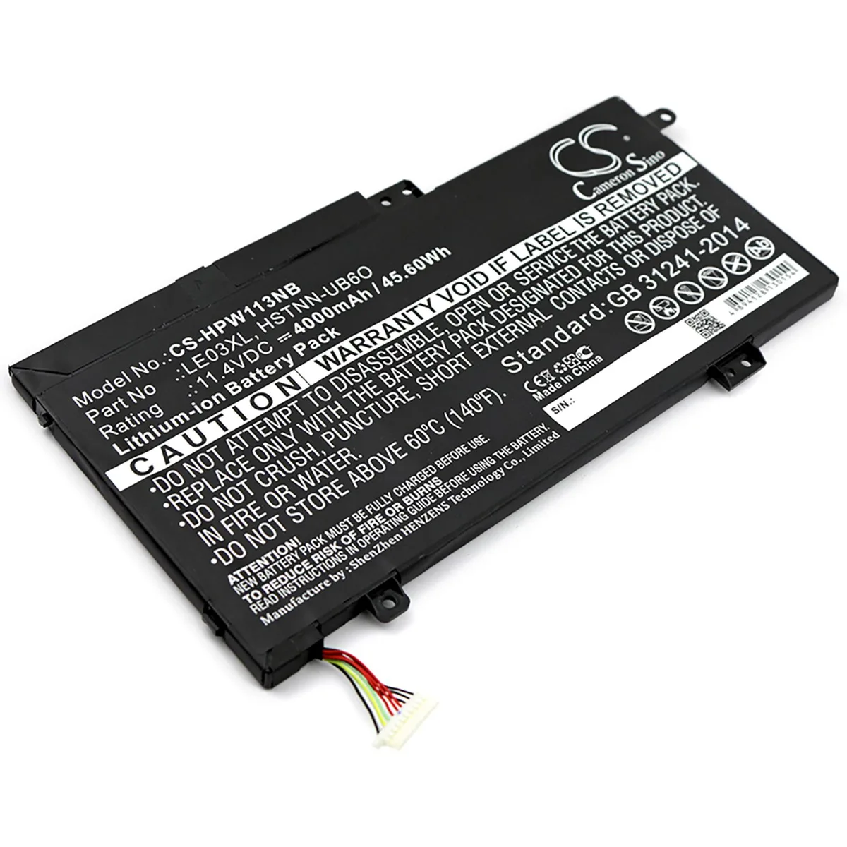 Cameron &amp; Co Cameron &amp; Co laptop battery DS-CS-HPW113NB 4 Ah — product photo