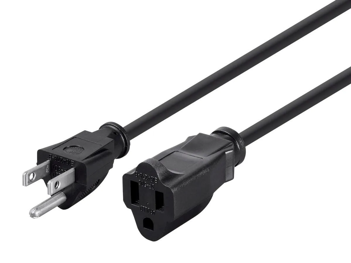 Monoprice Inc. Monoprice 124199 10ft 14AWG Power Extension Cord 15A — product photo