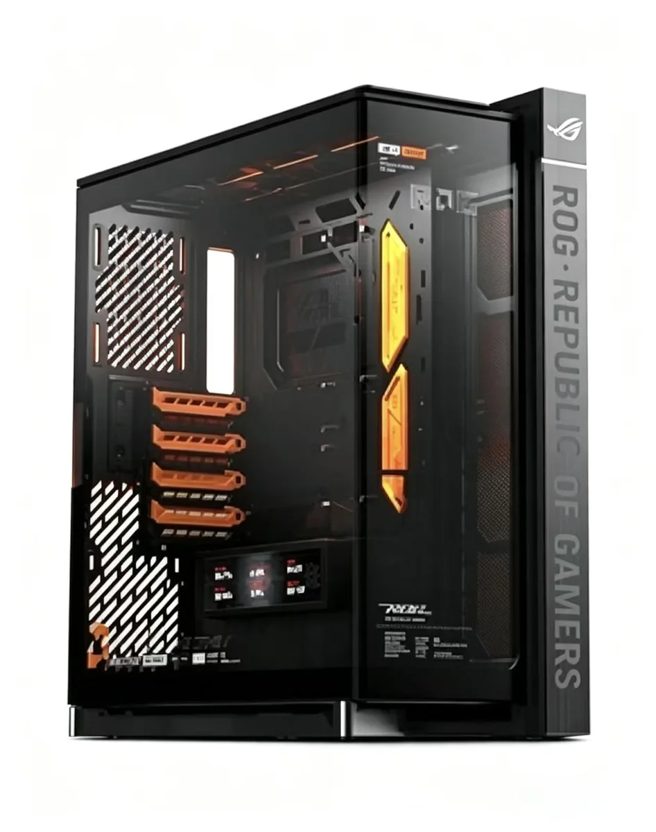 ASUS ASUS ROG Cronox GR801 Curved Luxury Edition PC case — product photo