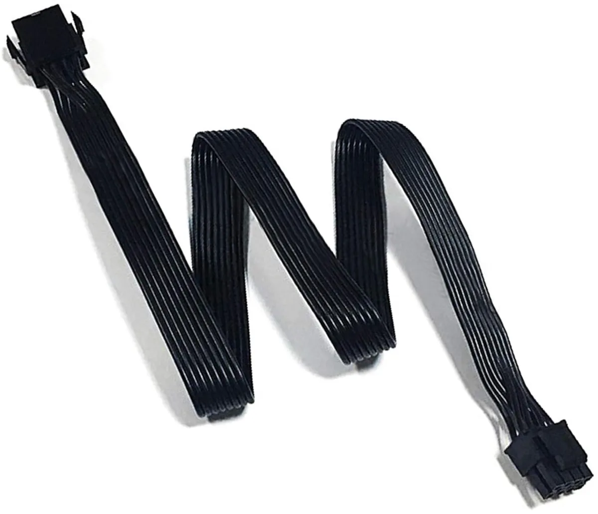  TeamProfitcom CPU 8 Pin Female to 8(4+4) Pin Male EPS-12V Extension Cable 25 Inches — product photo