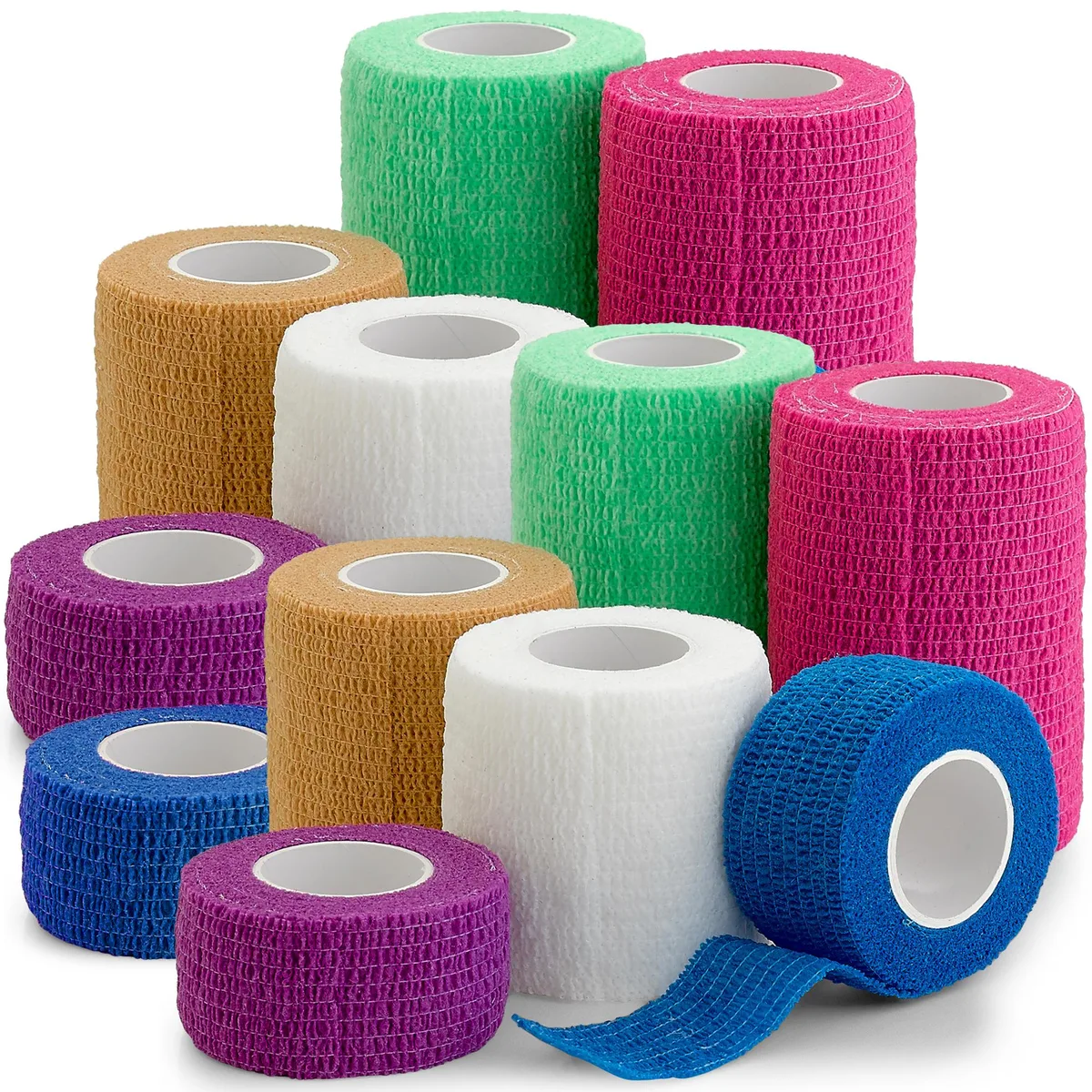 MEDca MEDca Self-Adherent Cohesive Tape Pack of 12 — product photo