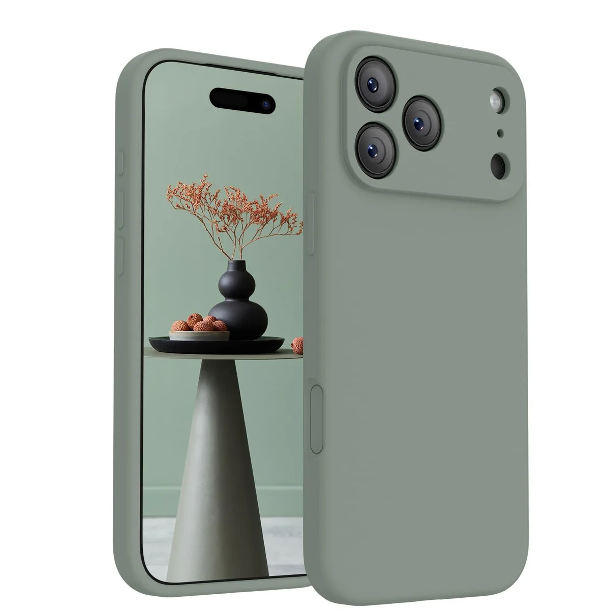  FireNova iPhone 17 Pro Case Calke Green 6.3 — product photo