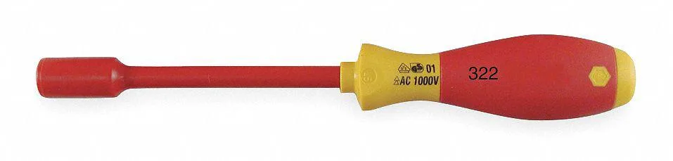 Wiha Tools Wiha Tools 32218 Insulated Nutdriver 7.0mm 5 In Shank — product photo