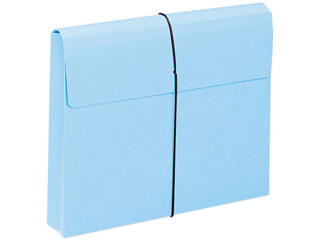 Smead Smead 77203 expanding wallets blue 8.50x11 2in 10pk — product photo