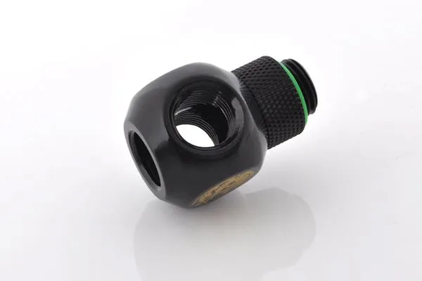 Bitspower Bitspower BP-MBQR-C G1/4" Q-Rotary Extender Triple Female Matte Black — product photo