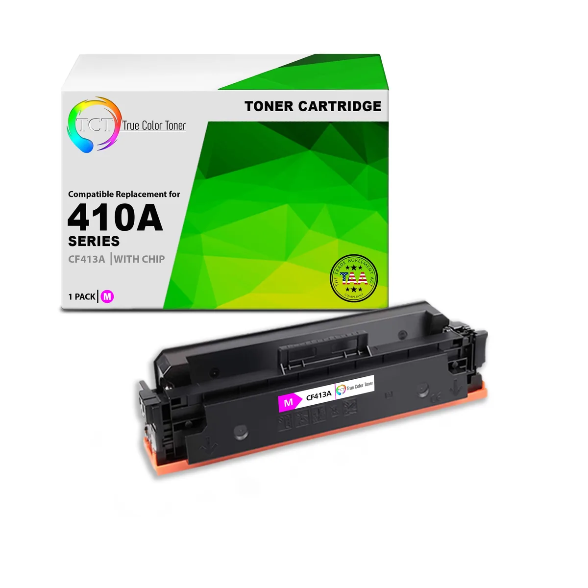 True Color Toner True Color Toner CF413A Magenta Standard Yield Toner Cartridge 2300 Pages — product photo