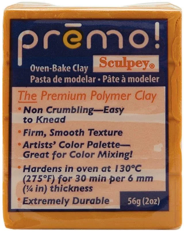 POLYFORM POLYFORM Premo Sculpey Polymer Clay 2oz Orange — product photo