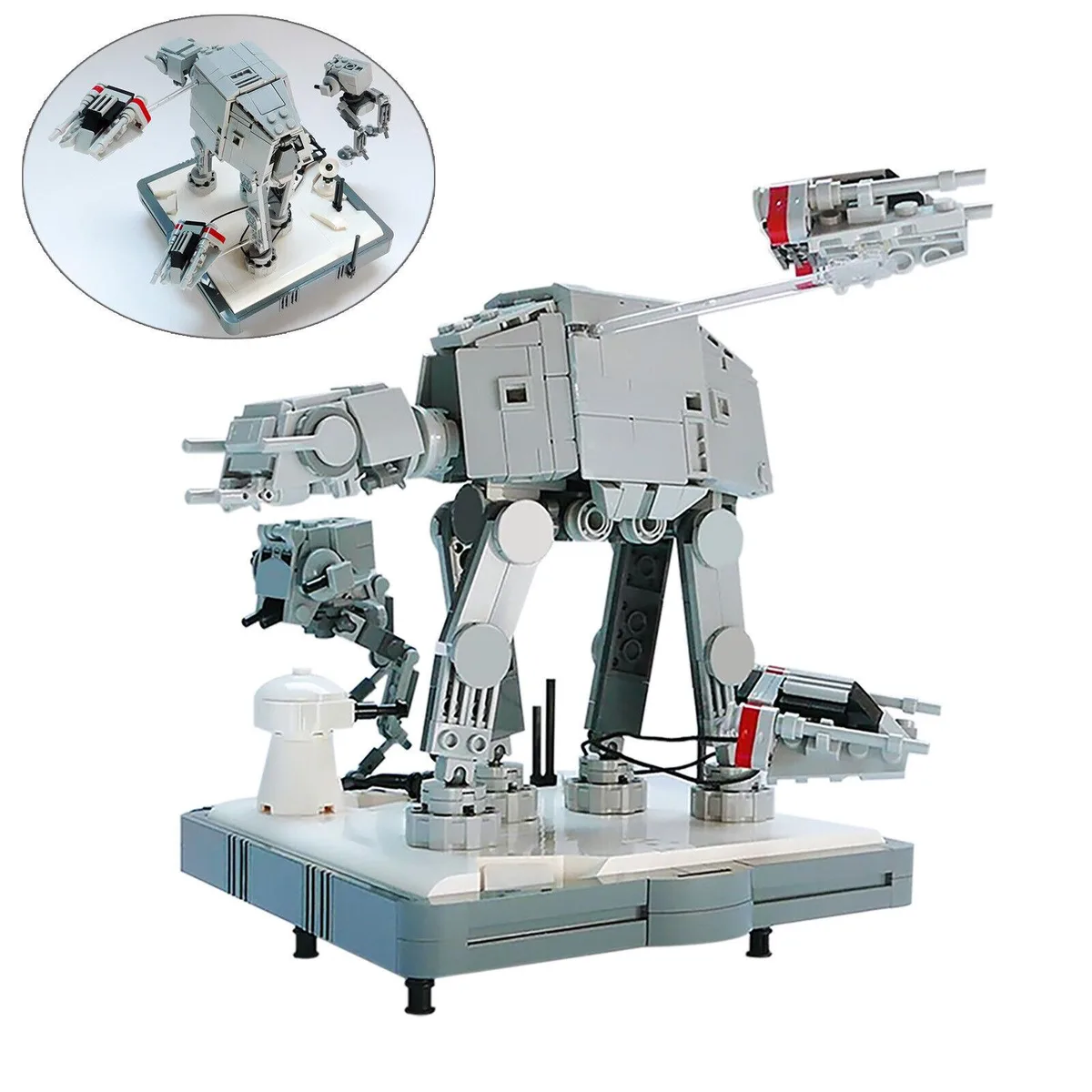 ZITIANYOUBUILD ZITIANYOUBUILD Battle of Hoth Mini Diorama 662 Pieces — product photo