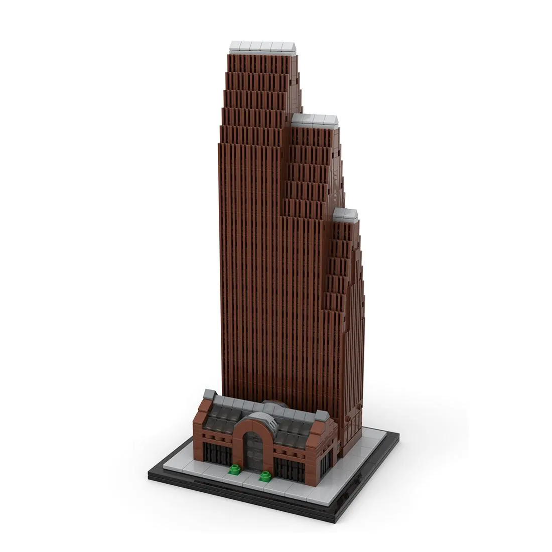 ZITIANYOUBUILD ZITIANYOUBUILD MOC-221794 1/800 Scale Houston Landmark 1295PCS Educational Building Set — product photo
