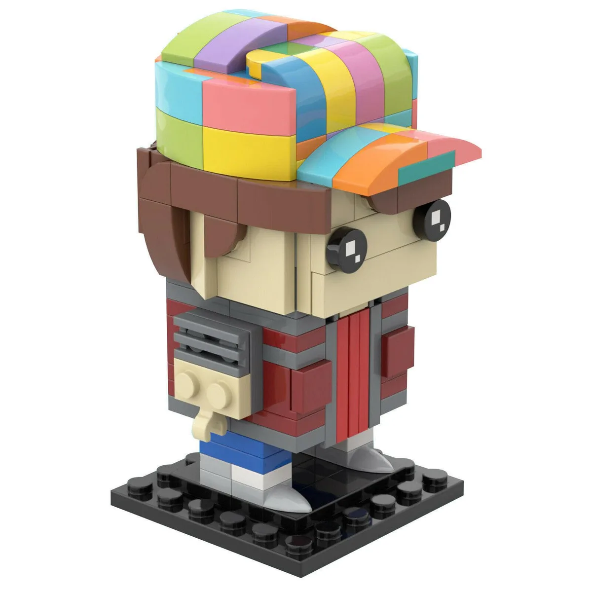 ZITIANYOUBUILD ZITIANYOUBUILD Marty McFly Building Kit 160 Pieces — product photo