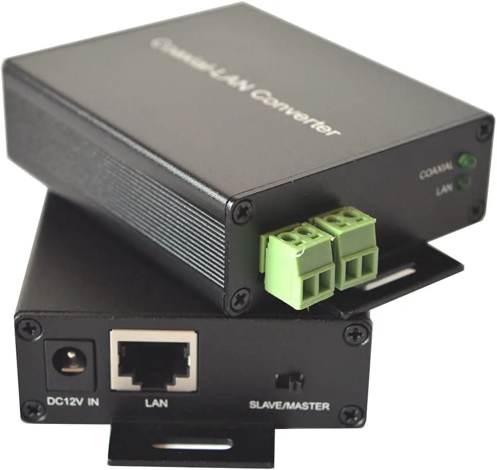 NaSR NaSR Ethernet Extender Kit Pair 2Km 6500ft IP Camera — product photo