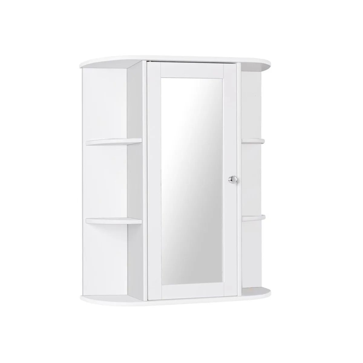 SlickBlue SlickBlue Bath Storage Cabinet White 23.5x6.5x28in — product photo