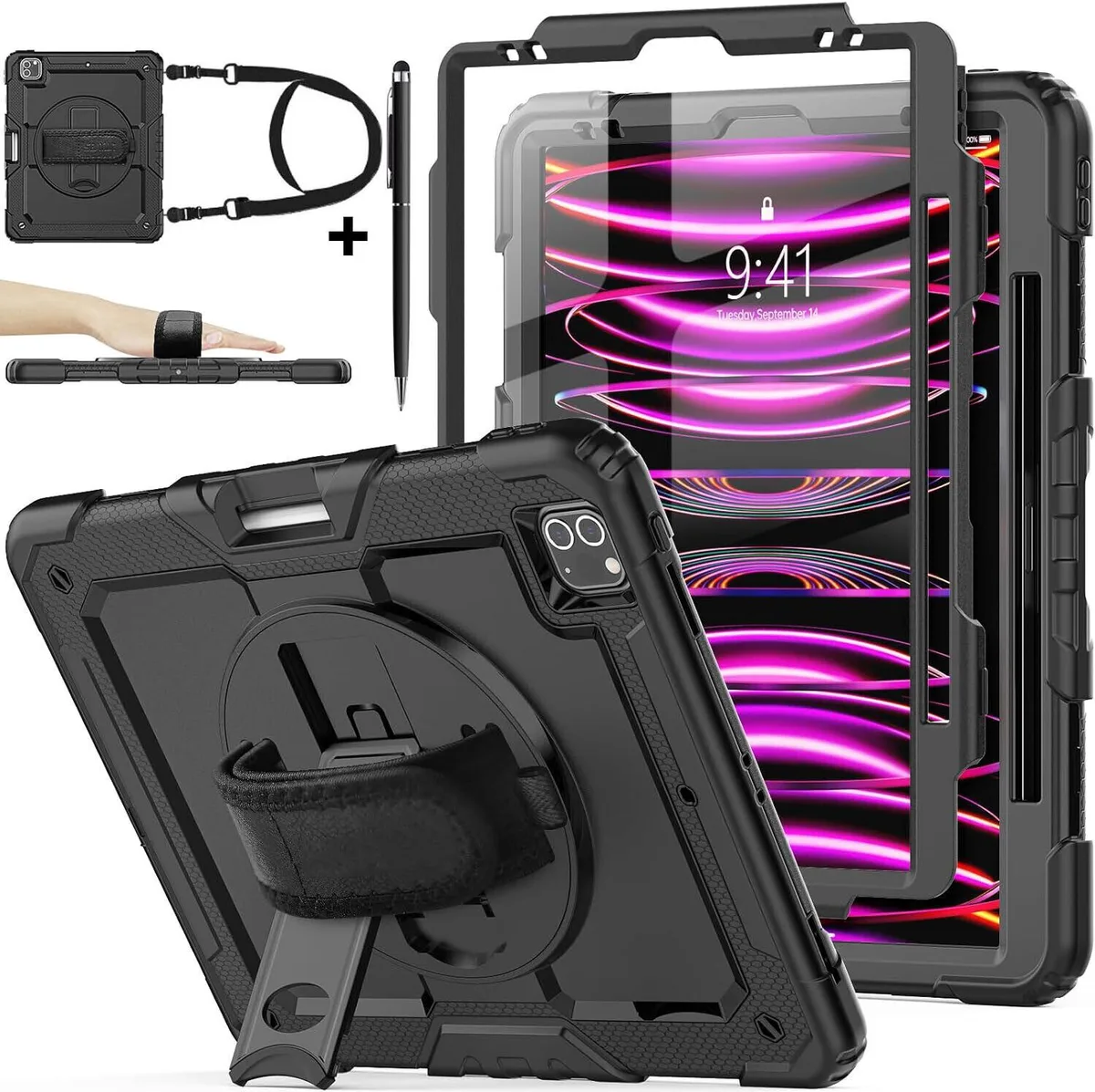 BONAEVER BONAEVER A2764 12.9 inch iPad Pro case 2018 2020 2021 2022 — product photo