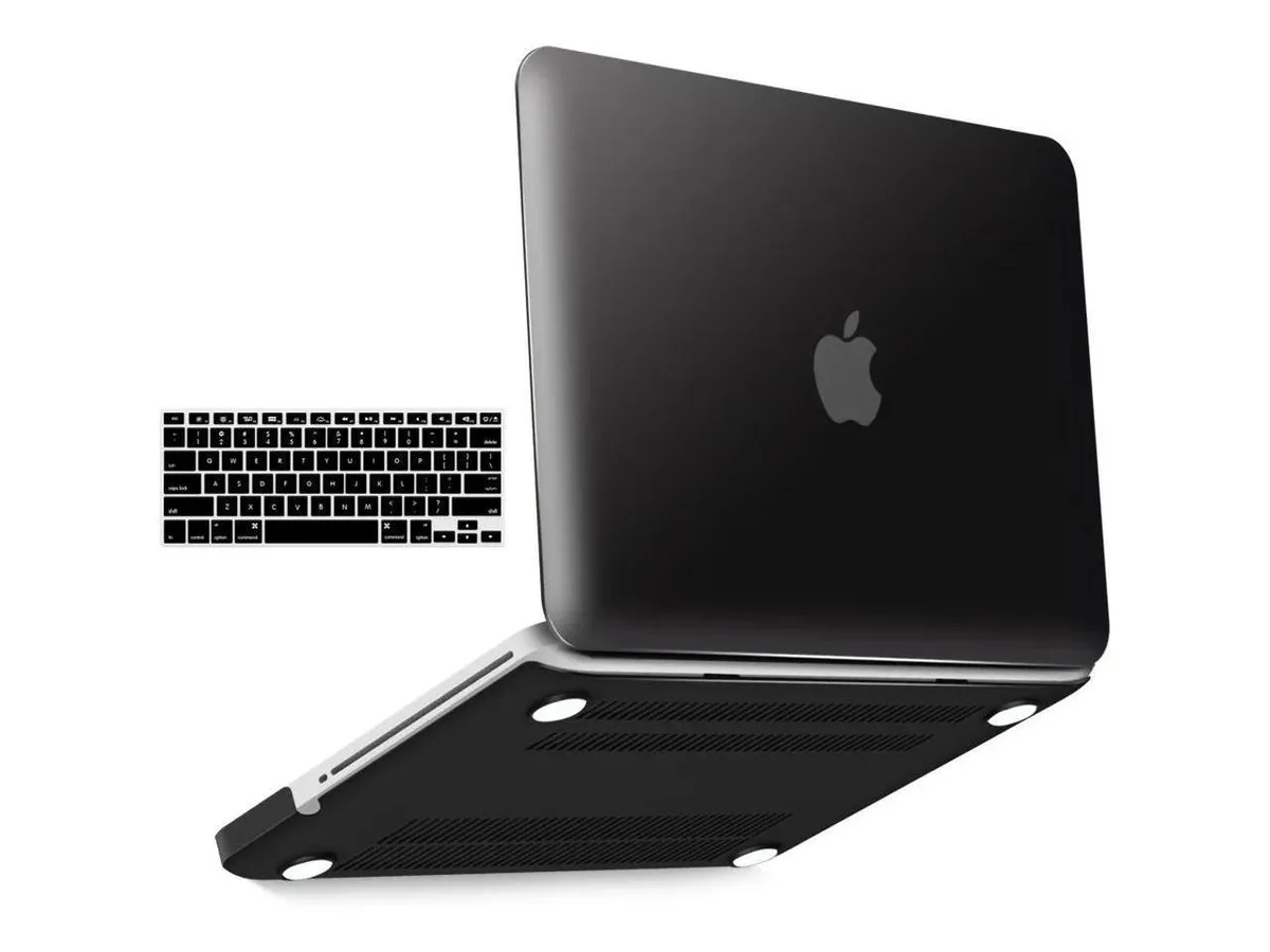 Werleo Werleo Hard Case for MacBook Pro 13 A1278 (2008-2012) Matte Black with Keyboard Cover — product photo