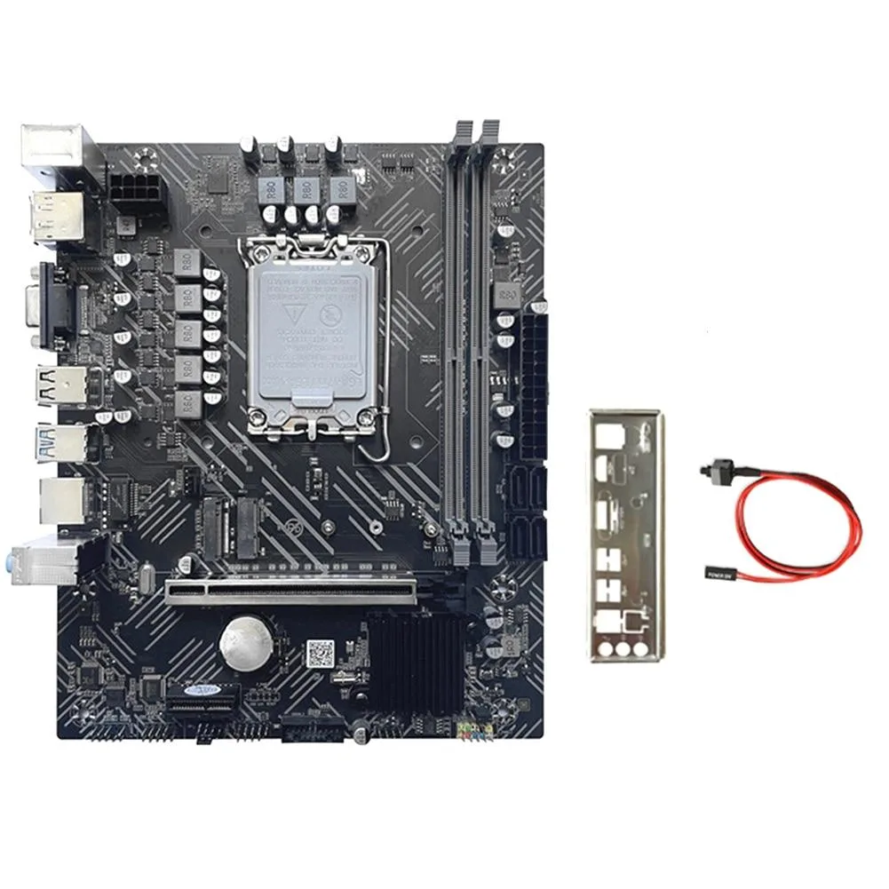 YINGHUA YINGHUA H610 server motherboard LGA1700 DDR4 32GB PCIE 16X Gigabit LAN — product photo