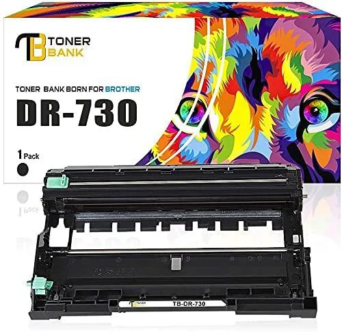 Black NuoTo DR730 drum unit in rectangular cartridge form with matte finish