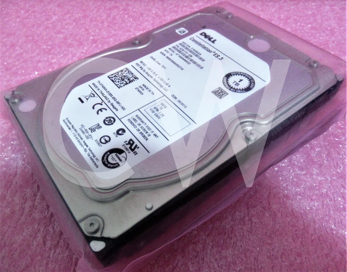 DELL DELL ST1000NM0033 Constellation ES.3 1TB 7200RPM 128MB 3.5" SATA internal hard drive — product photo