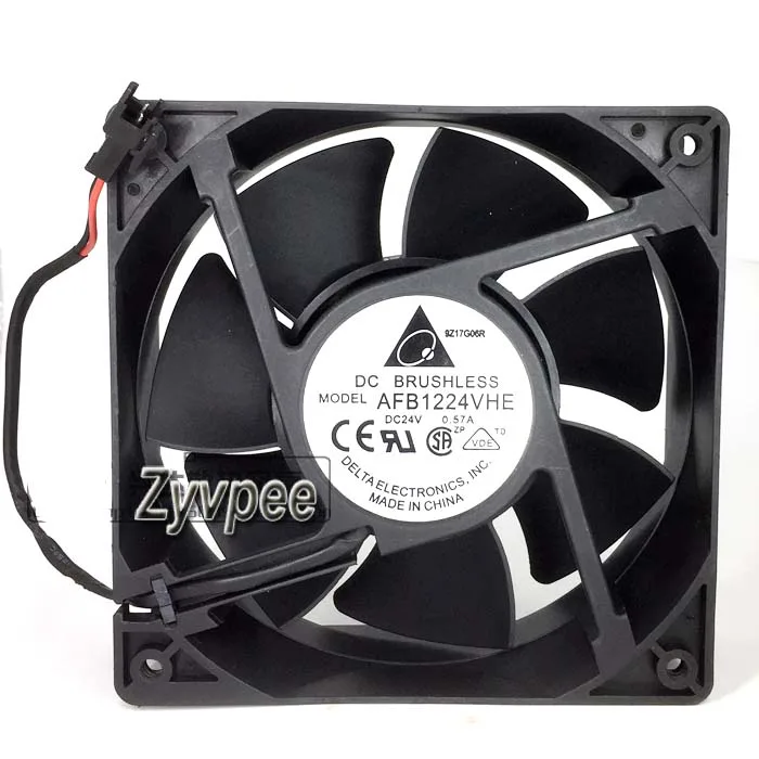 Zyvpee Zyvpee AFB1224VHE 120mm 38mm 24V 0.57A 2-pin case fan — product photo