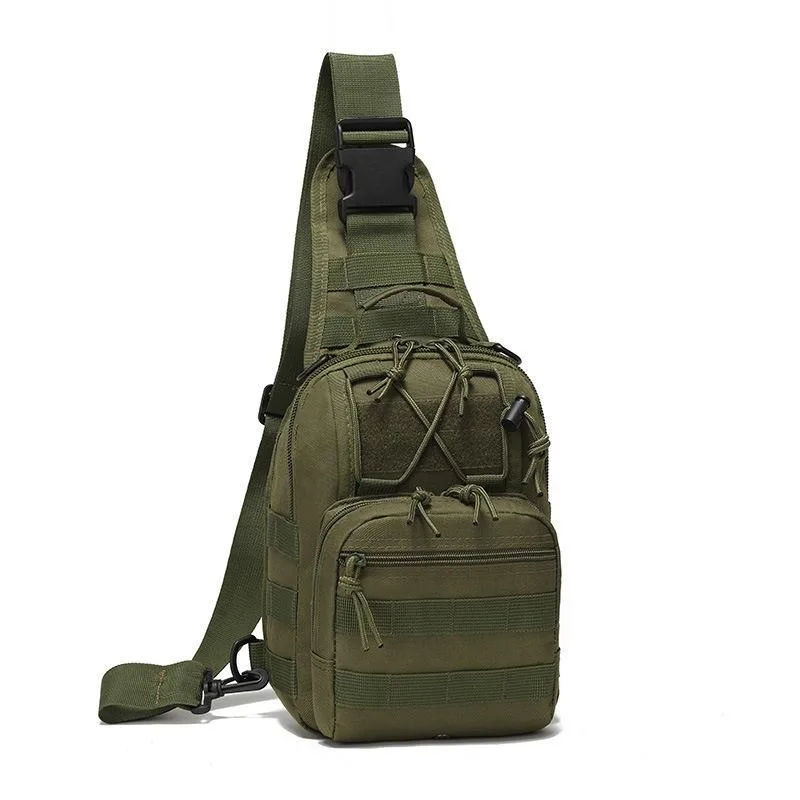  Microseven Tactical Sling Bag Army Green 11.02" x 7.5" x 6 — product photo