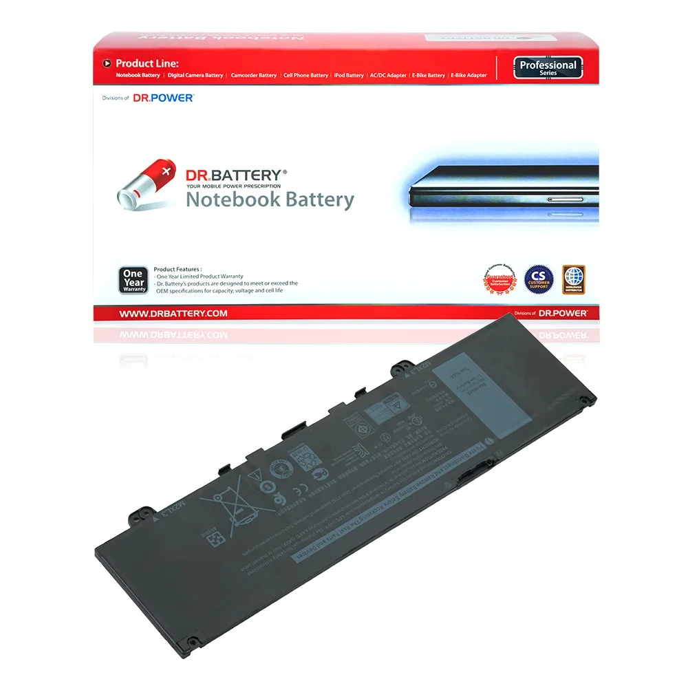 Dr. Battery Dr. Battery MPL05287P-01 laptop battery 11.4V 3000mAh for Dell Inspiron 13 5370 7370 — product photo