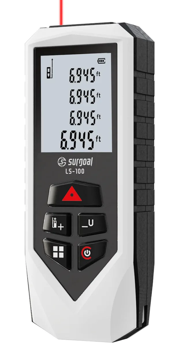  SG SURGOAL Laser Distance Meter 328ft ±2mm Class II AA — product photo