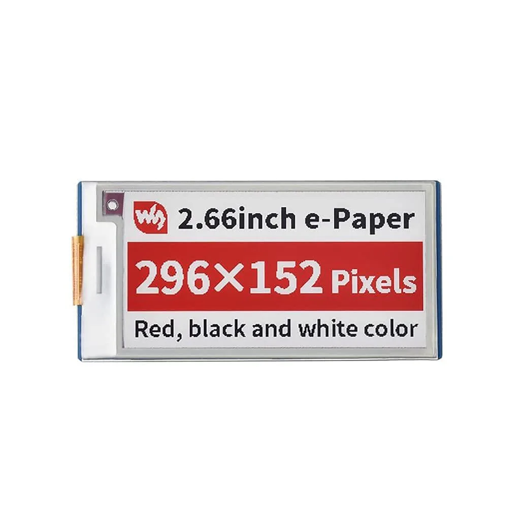 LORDWORLD LORDWORLD 2.66inch E-Paper Display Module (B) 296×152 — product photo