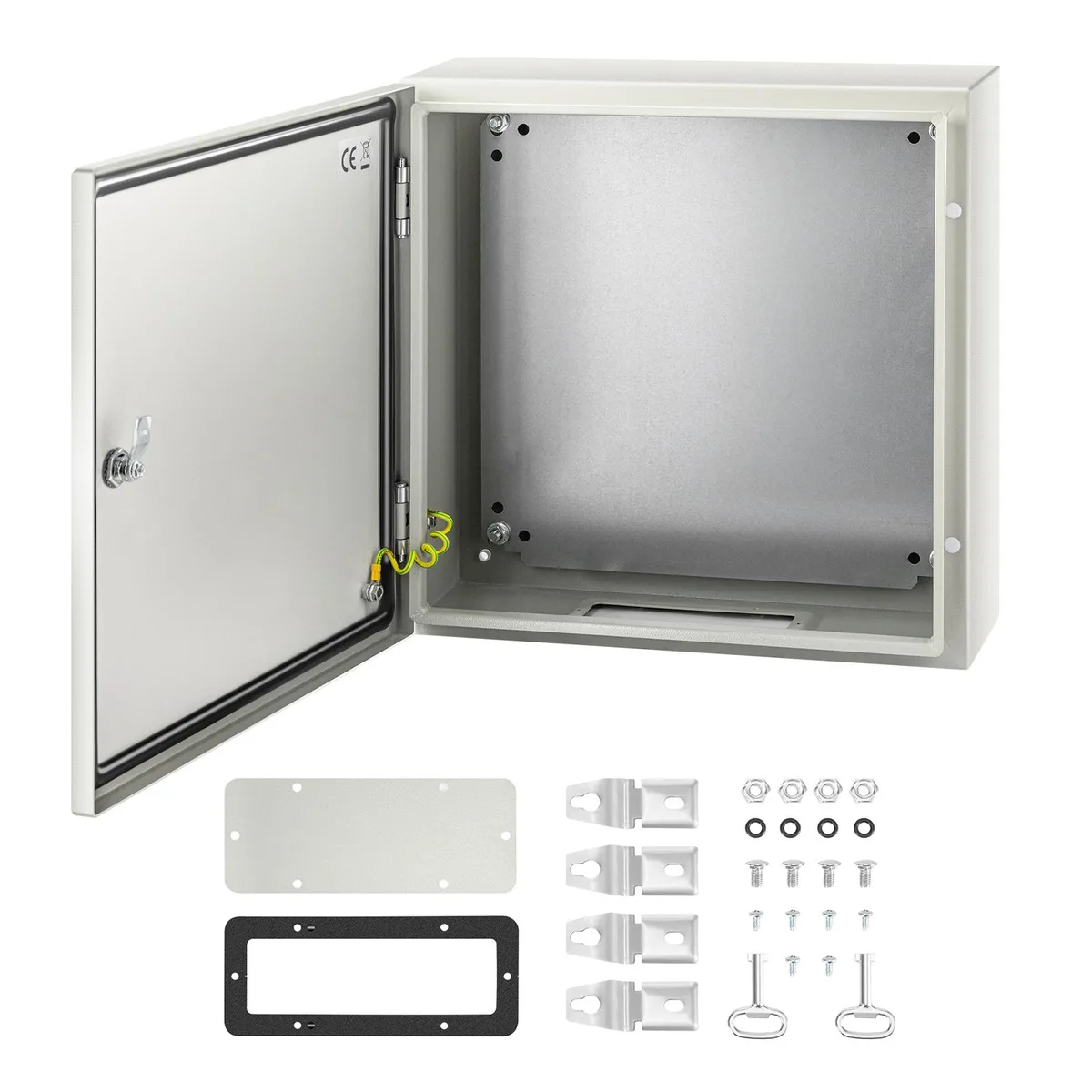VEVOR VEVOR NEMA 4X Steel Electrical Box 20 x 20 x 6 IP66 with Mounting Plate — product photo