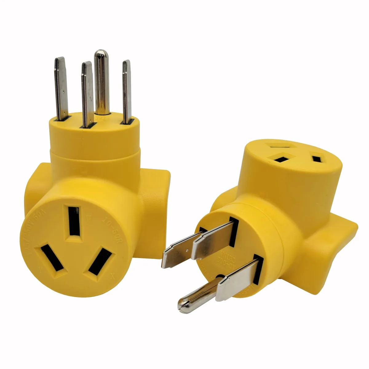 Parkworld Parkworld 62862 NEMA 14-50P to 10-50R Straight Blade Plug — product photo