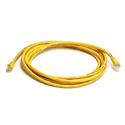 Monoprice Inc. Monoprice Inc. 3392 Cat5e network ethernet cable 10ft Yellow — product photo